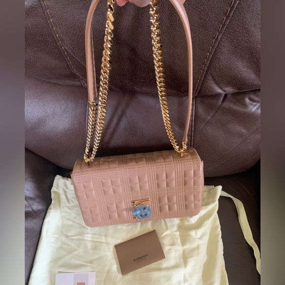 Burberry Small Lola TB Soft Crossbody Bag - Picture 9 of 16